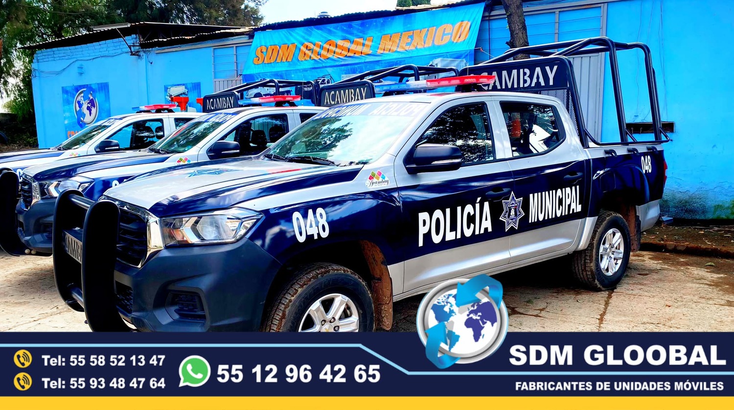 Equipamiento de Patrullas Pick Up Fabricacion Conversion y Venta