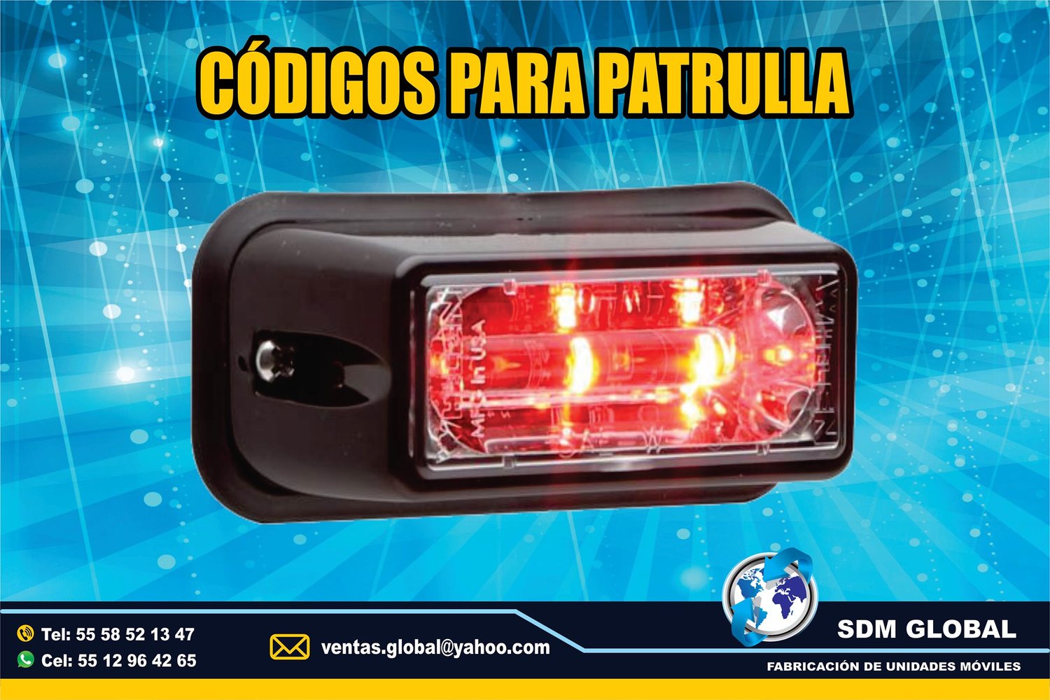 Venta de Luces Perimetrales Auxiliares para Gruas