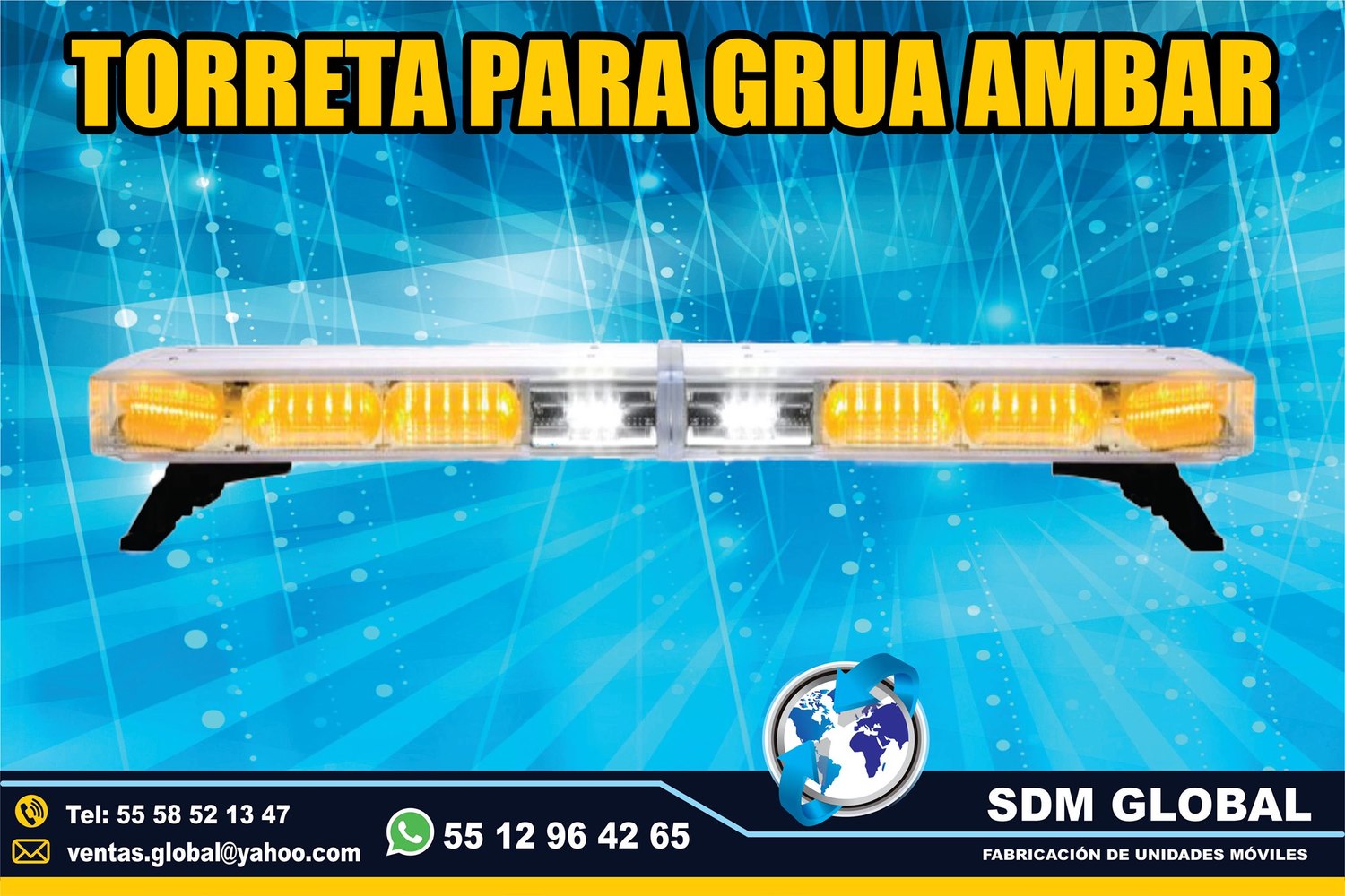 Venta de Luces Perimetrales Auxiliares para Gruas