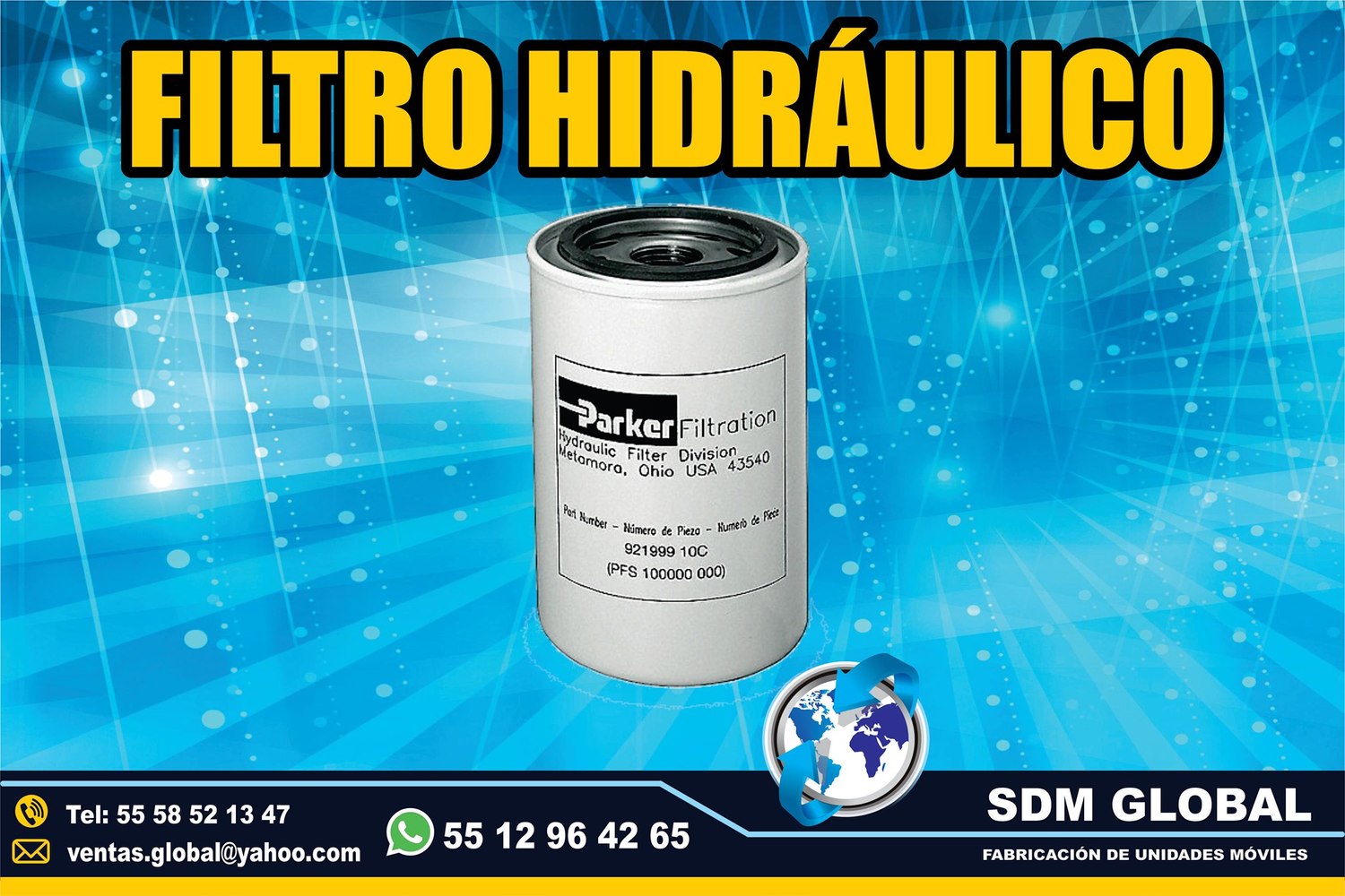 VENTA DE FILTO HIDRAHULICO para gruas           <br>