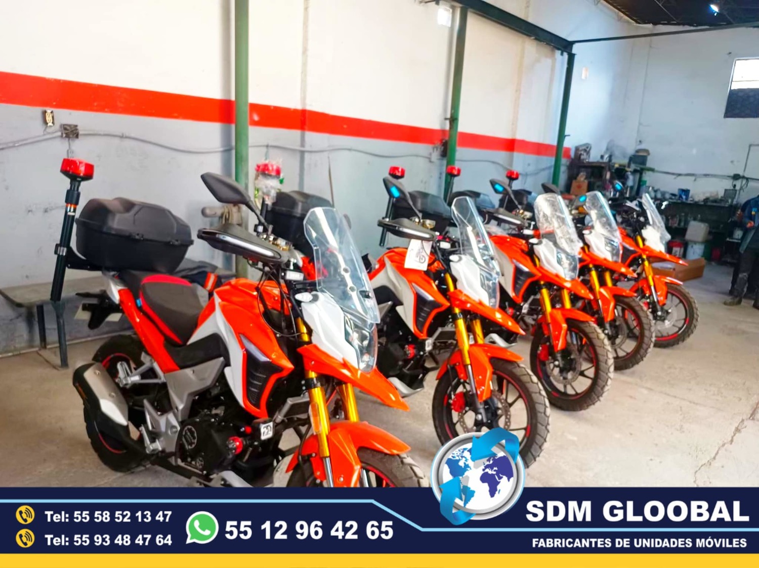 Fabricantes de MotoPatrullas Conversion Equipamiento Venta