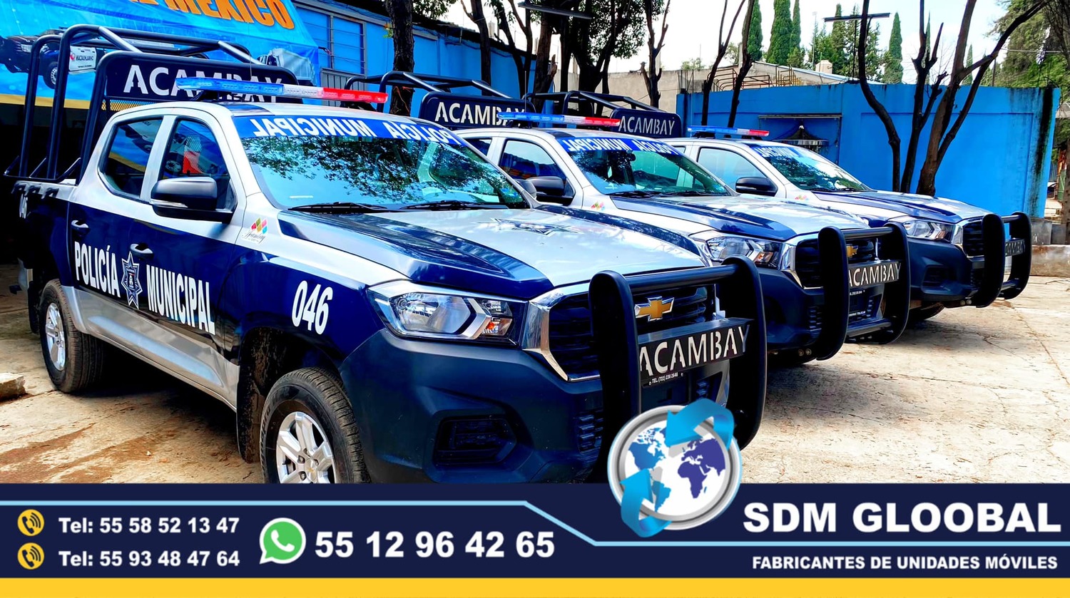 Equipamiento de Patrullas Pick Up Fabricacion Conversion y Venta