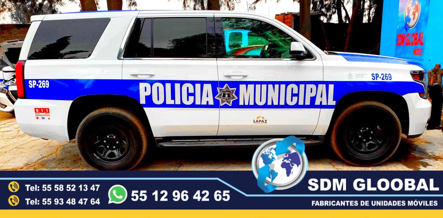 Fabrica de Unidades tipo Escolta o policia privada Equipamiento.