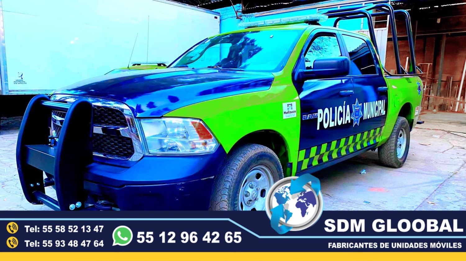 Rejillas o rejas de proteccion de ventanas para patrullas equipadas
